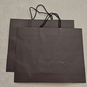 Louis Vuitton large paper shopping bag